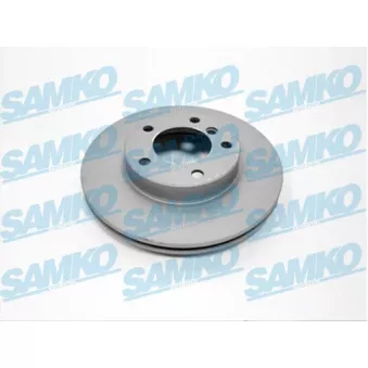 Jeu de 2 disques de frein avant SAMKO