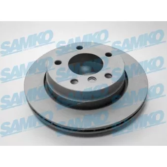 Jeu de 2 disques de frein arrière SAMKO