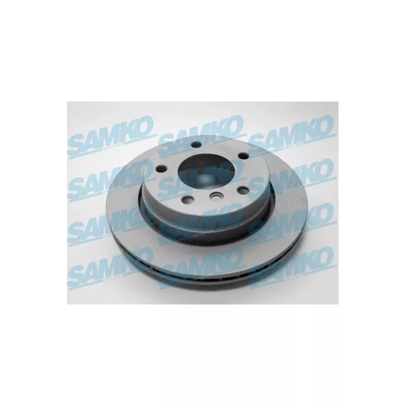 Jeu de 2 disques de frein arrière SAMKO B2431VR