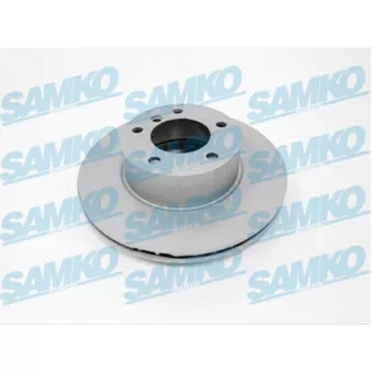 Jeu de 2 disques de frein avant SAMKO