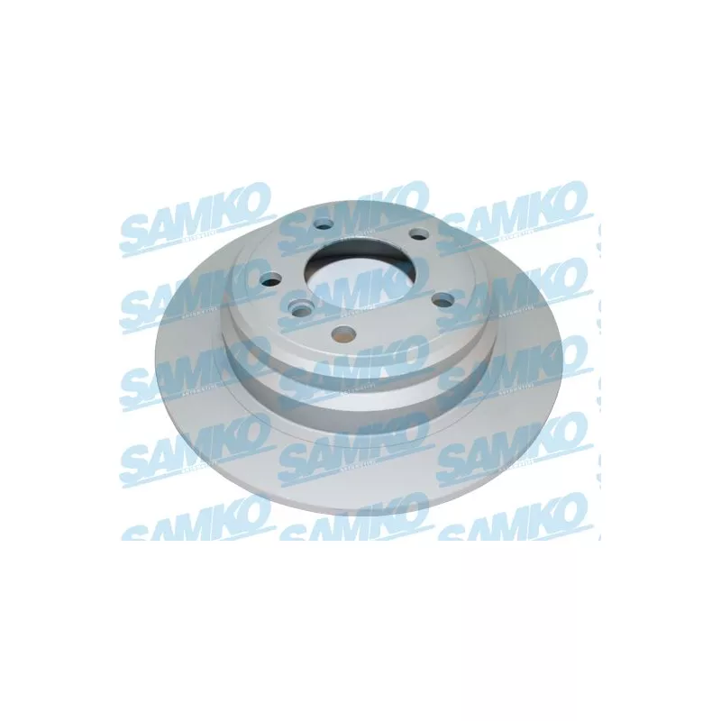 Jeu de 2 disques de frein arrière SAMKO B2451PR