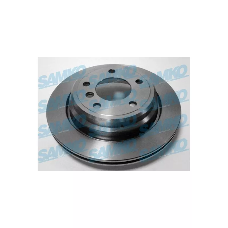 Jeu de 2 disques de frein arrière SAMKO B2461V