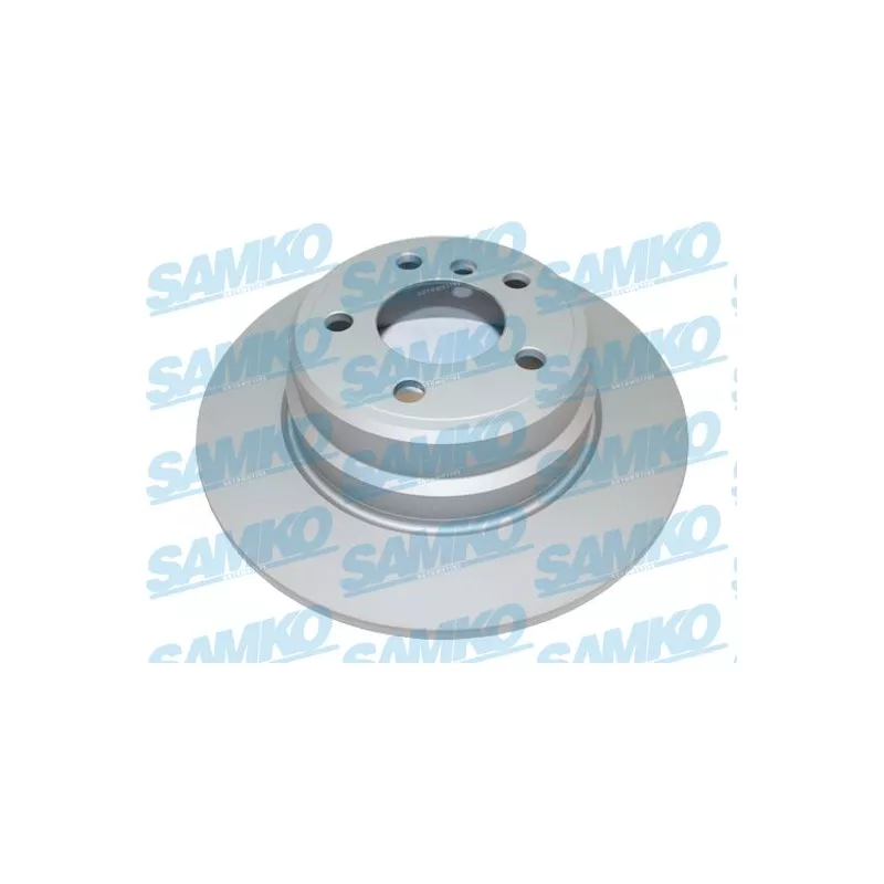 Jeu de 2 disques de frein arrière SAMKO B2511PR