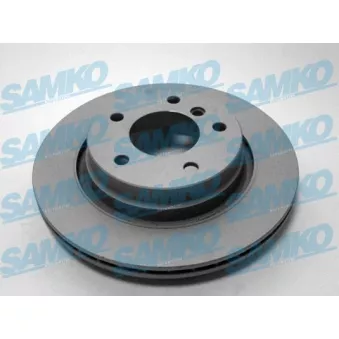 Jeu de 2 disques de frein arrière SAMKO