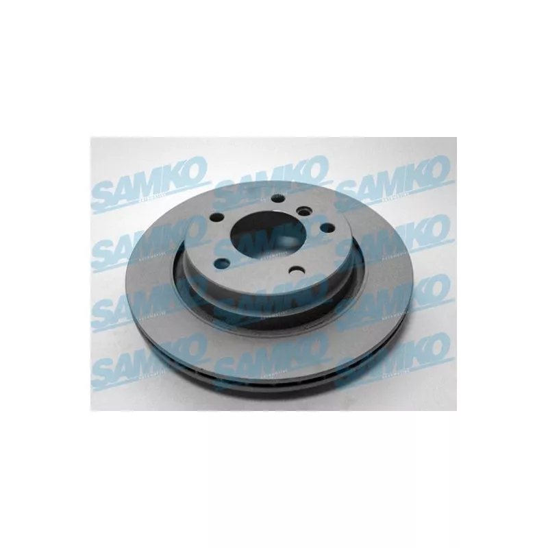 Jeu de 2 disques de frein arrière SAMKO B2547VR