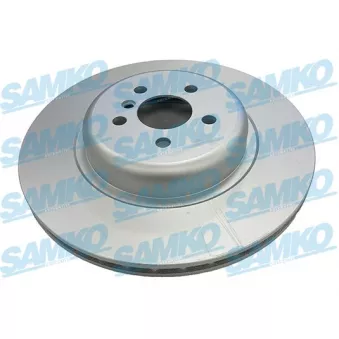 Jeu de 2 disques de frein arrière SAMKO
