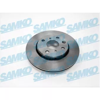 Jeu de 2 disques de frein avant SAMKO