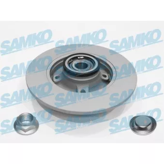 Jeu de 2 disques de frein arrière SAMKO