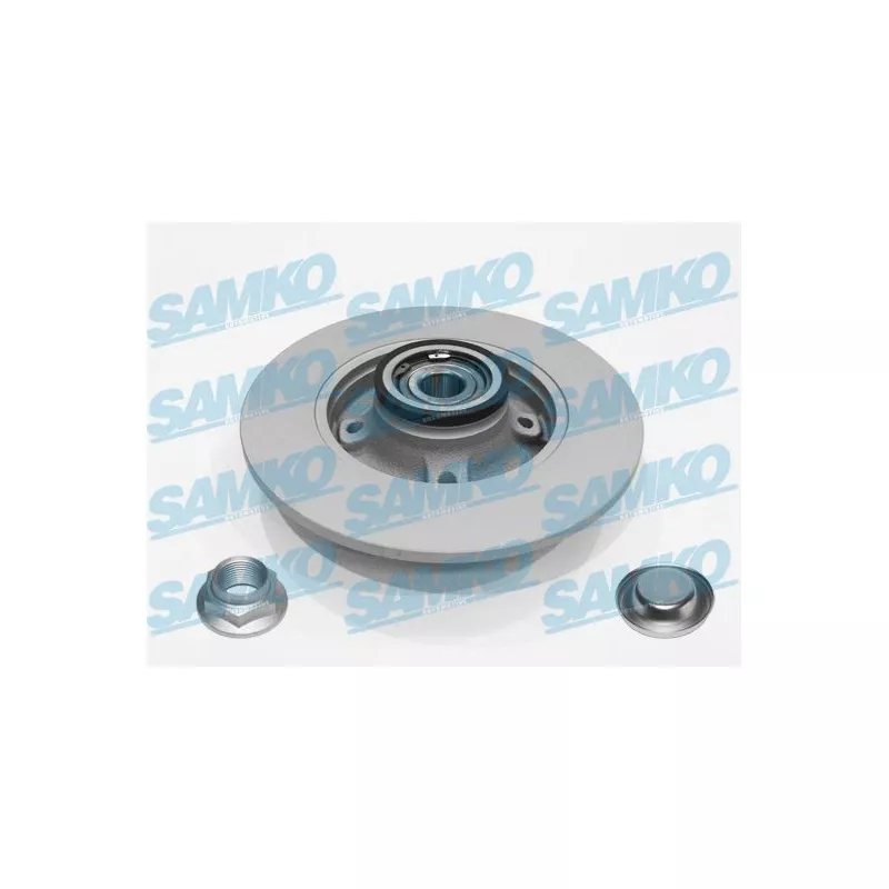 Jeu de 2 disques de frein arrière SAMKO C1005PRCA