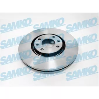 Jeu de 2 disques de frein avant SAMKO