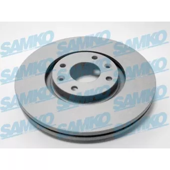 Jeu de 2 disques de frein avant SAMKO