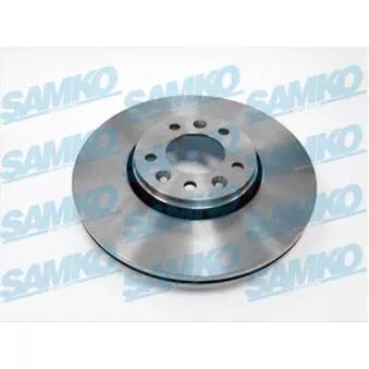Jeu de 2 disques de frein avant SAMKO