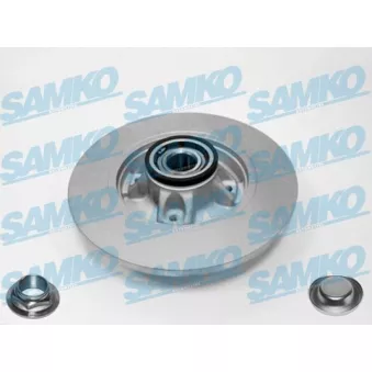 Jeu de 2 disques de frein arrière SAMKO