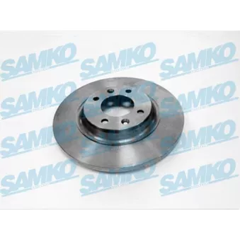 Jeu de 2 disques de frein arrière SAMKO