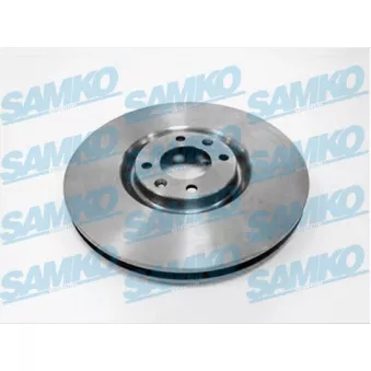 Jeu de 2 disques de frein avant SAMKO
