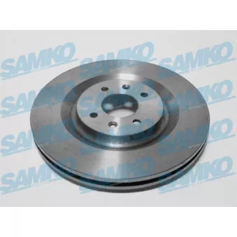 Jeu de 2 disques de frein avant SAMKO