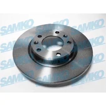 Jeu de 2 disques de frein arrière SAMKO
