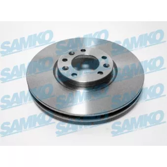 Jeu de 2 disques de frein avant SAMKO