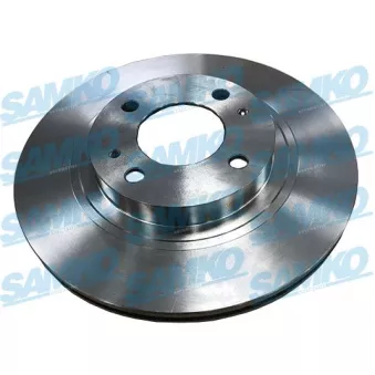 Jeu de 2 disques de frein avant SAMKO