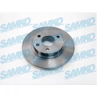 Jeu de 2 disques de frein avant SAMKO C1181P