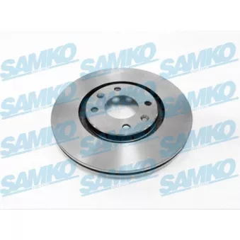 Jeu de 2 disques de frein avant SAMKO