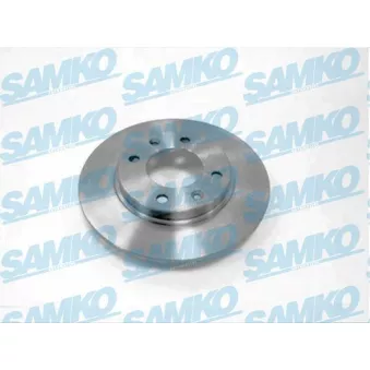 Jeu de 2 disques de frein arrière SAMKO