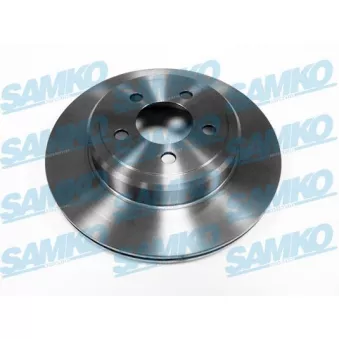 Jeu de 2 disques de frein arrière SAMKO