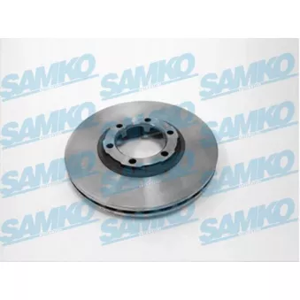 Jeu de 2 disques de frein avant SAMKO