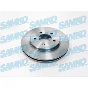 Jeu de 2 disques de frein avant SAMKO