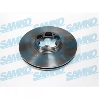 Jeu de 2 disques de frein avant SAMKO