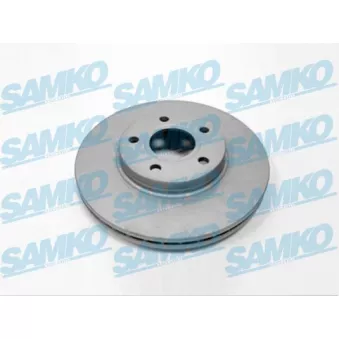 Jeu de 2 disques de frein avant SAMKO