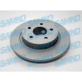 Jeu de 2 disques de frein arrière SAMKO