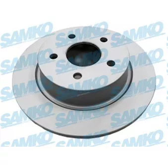 Jeu de 2 disques de frein arrière SAMKO