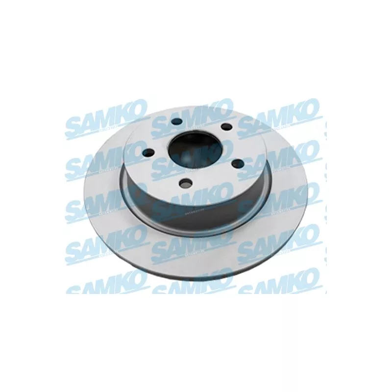 Jeu de 2 disques de frein arrière SAMKO F1024PR