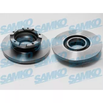 Jeu de 2 disques de frein arrière SAMKO