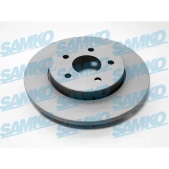 Jeu de 2 disques de frein arrière SAMKO F1041PR