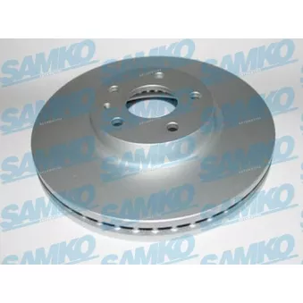 Jeu de 2 disques de frein avant SAMKO
