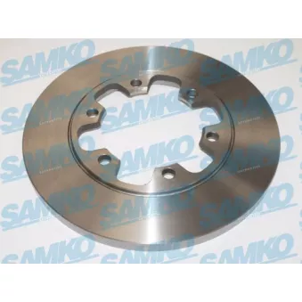 Jeu de 2 disques de frein arrière SAMKO