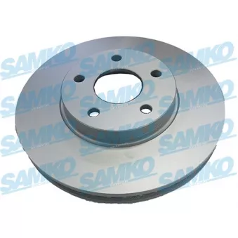 Jeu de 2 disques de frein avant SAMKO