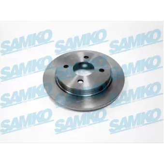 Jeu de 2 disques de frein arrière SAMKO