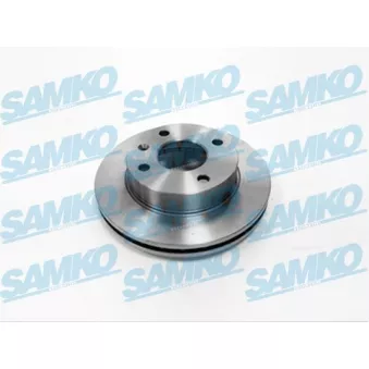 Jeu de 2 disques de frein avant SAMKO