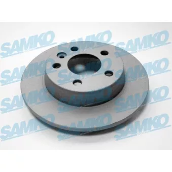 Jeu de 2 disques de frein arrière SAMKO
