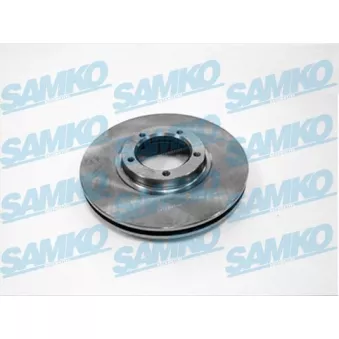 Jeu de 2 disques de frein avant SAMKO
