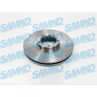 Jeu de 2 disques de frein avant SAMKO