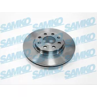 Jeu de 2 disques de frein avant SAMKO