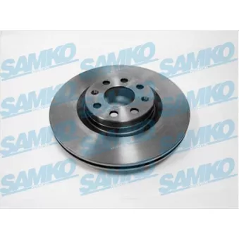 Jeu de 2 disques de frein avant SAMKO