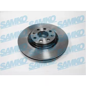 Jeu de 2 disques de frein avant SAMKO