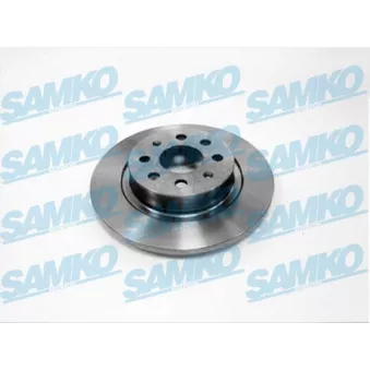 Jeu de 2 disques de frein arrière SAMKO