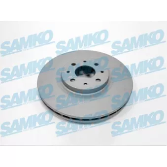 Jeu de 2 disques de frein avant SAMKO