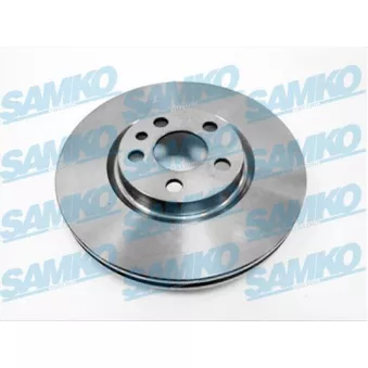 Jeu de 2 disques de frein avant SAMKO